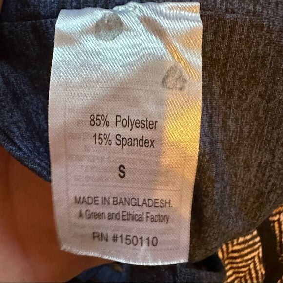 Peloton heathered navy blue size small sports bra - Picture 6 of 6